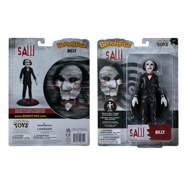 Figura Billy Puppet Saw Maleable Bendyfigs 18 cm Noble Collection - Collector4U.com