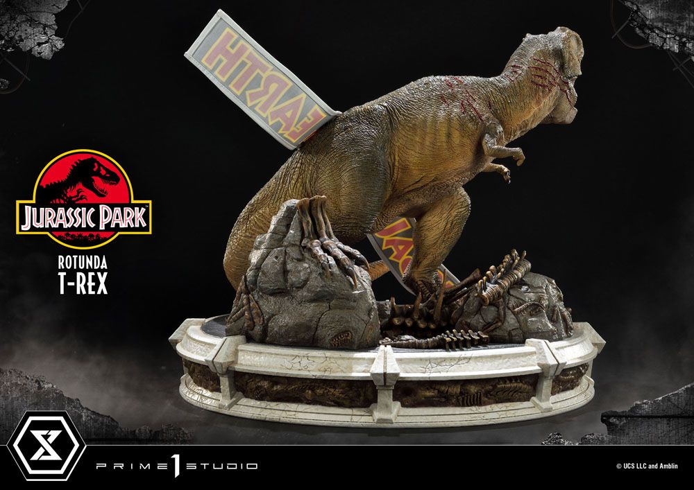 Estatua Rotunda T-Rex Jurassic Park 1/6 Prime 1 Studio