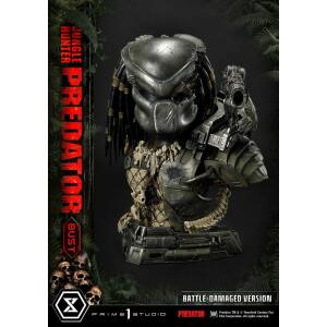 Busto Predator Battle-Damaged Version 1/3 Jungle Hunter Predator 37cm Prime 1 Studio - Collector4u.com