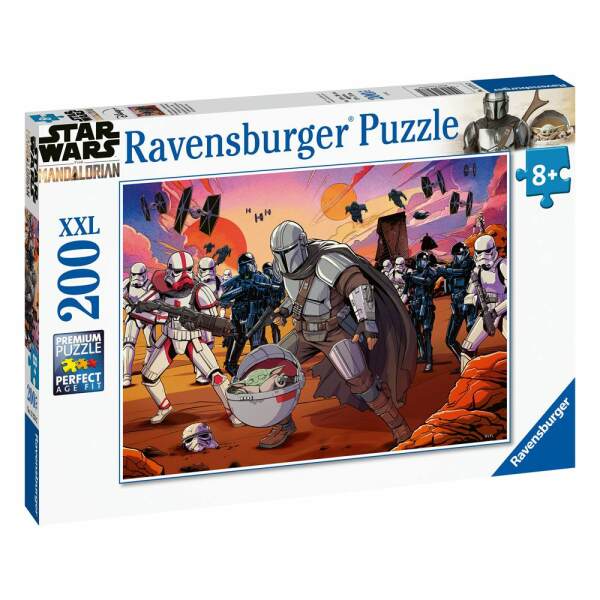 Puzzle el Manddalorian: Face-Off Star Wars (200 piezas) Ravensburger - Collector4U.com