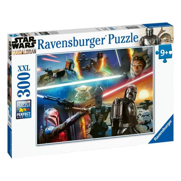 Puzzle el Mandalorian: Crossfire Star Wars (300 piezas) Ravensburger - Collector4U.com