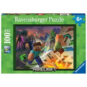 Puzzle Minecraft Monstruos (100 piezas) Ravensburger - Collector4U.com