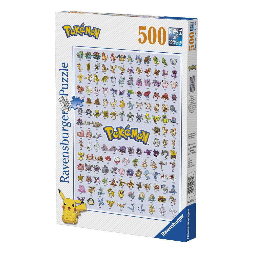 Puzzle Pokémon Pokémon (500 piezas) Ravensburger - Collector4u.com