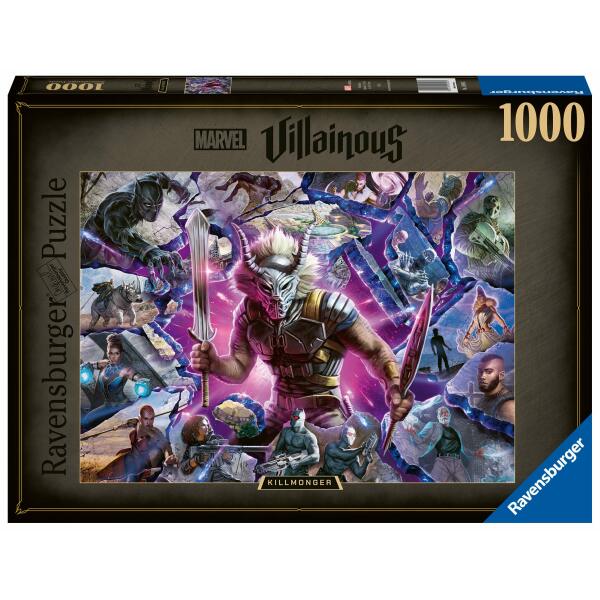 Puzzle Killmonger Marvel Villainous (1000 piezas) Ravensburger