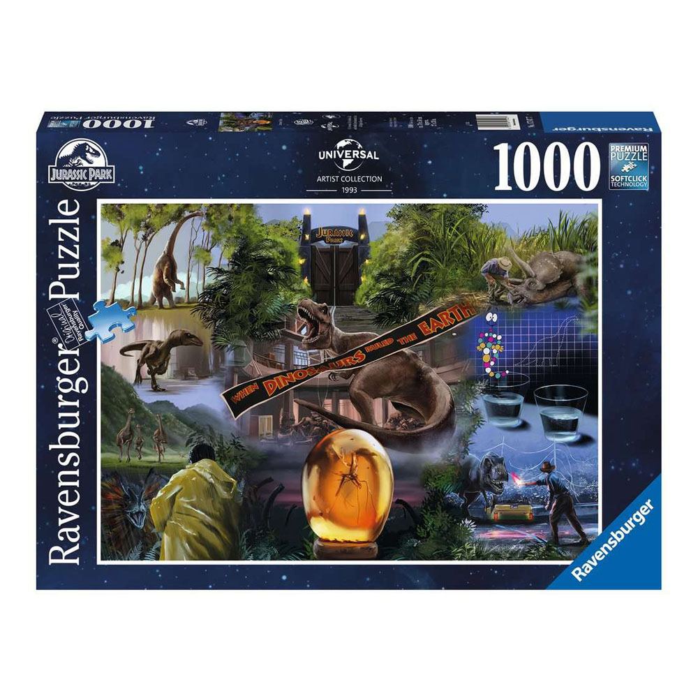 Puzzle Jurassic Park Universal Artist Collection (1000 piezas) Ravensburger - Collector4U.com