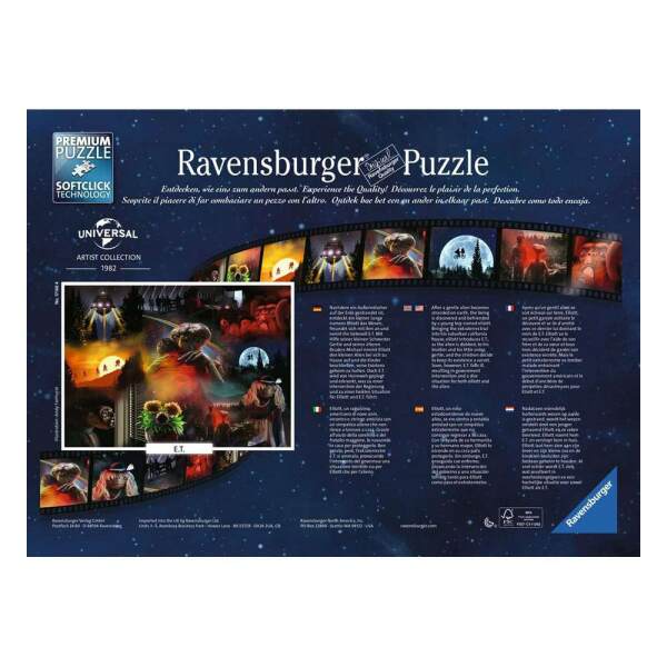 Puzzle E.T. Universal Artist Collection (1000 piezas) Ravensburger - Collector4U.com