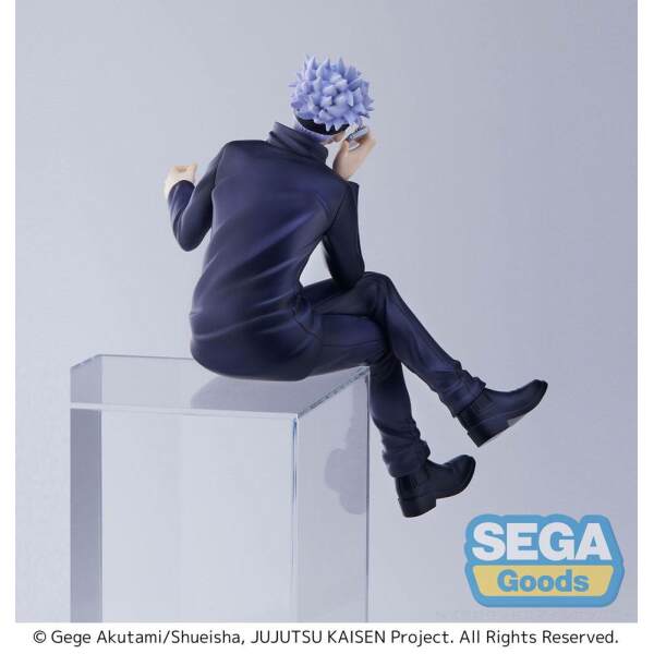 Estatua Perching Satoru Gojo Jujutsu Kaisen PVC PM 16cm Sega - Collector4U.com