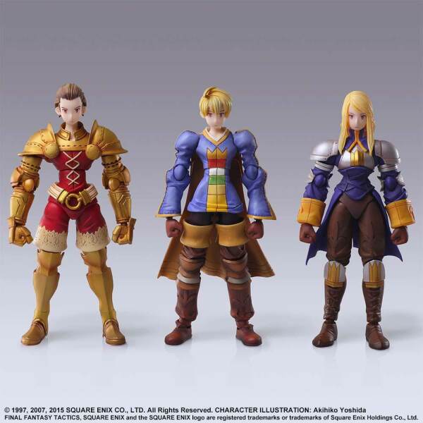 Figura Delita Heiral Final Fantasy Tactics Bring Arts 14cm Square Enix - Collector4U.com