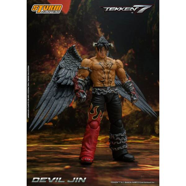 Figura Devil Jin Tekken 7 1/12 18 cm Storm Collectibles - Collector4U.com