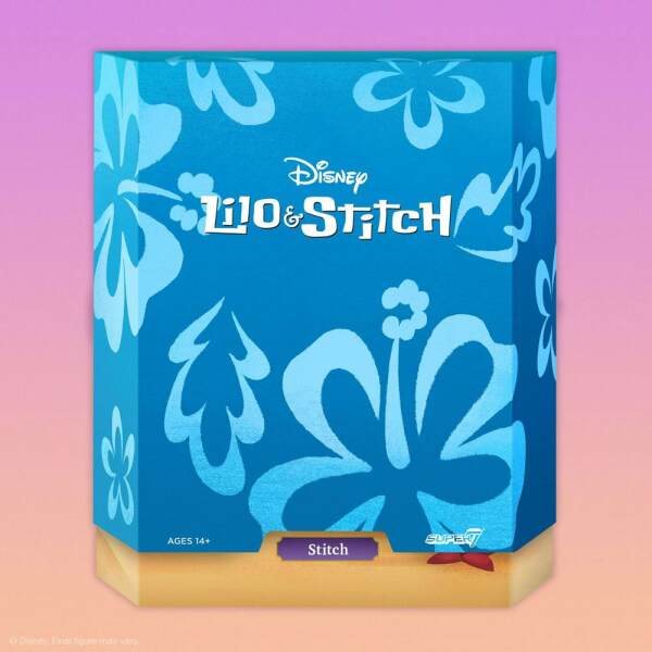 Figura Lilo & Stitch Ultimates Stitch Disney 18cm Super7 - Collector4U.com