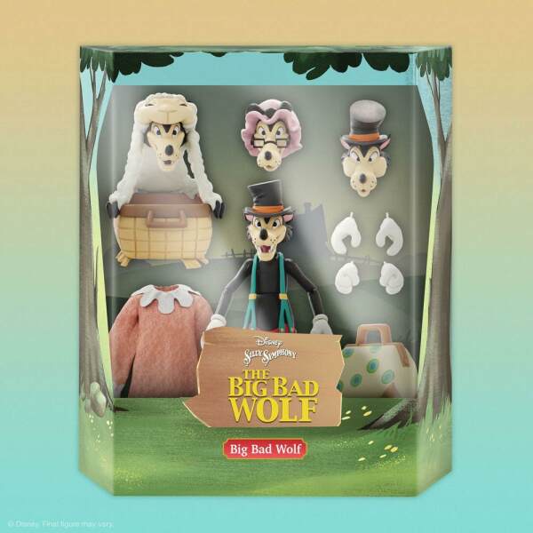Figura The Big Bad Wolf Disney Ultimates 18 cm Super7 - Collector4U.com
