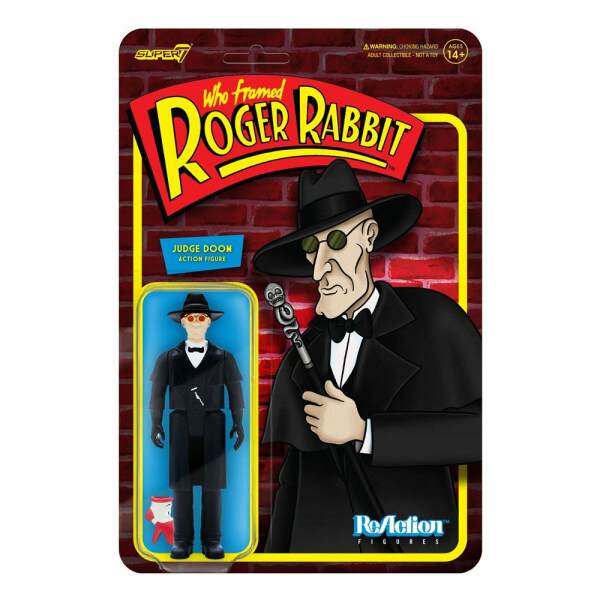 Figura Roger Rabbit ¿Quién engañó a Roger Rabbit? ReAction 10cm Super7 - Collector4U.com