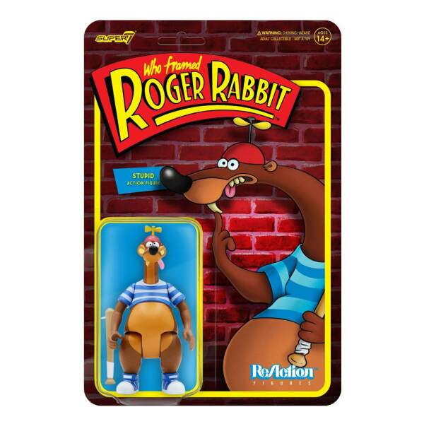 Figura Roger Rabbit ¿Quién engañó a Roger Rabbit? ReAction 10cm Super7 - Collector4U.com