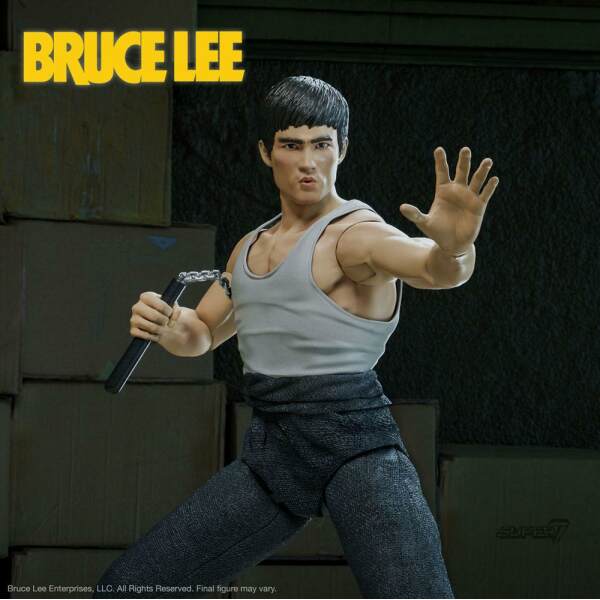 Figura Bruce The Warrior Bruce Lee Ultimates 18 cm Super7 - Collector4U.com