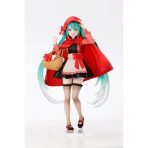 Vocaloid Estatua PVC Hatsune Miku Little Red Riding Hood Ver. 18 cm - Collector4u.com