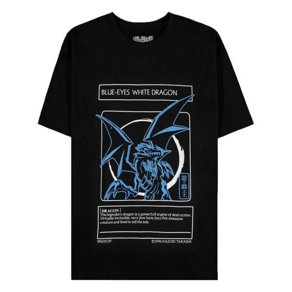 Camiseta Blue-Eyes White Dragon Yu-Gi-Oh! talla L - Collector4U.com