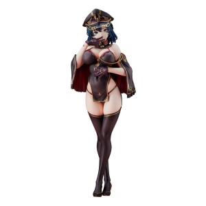 Estatua Kaigun Musume Cattleya Original Character PVC Akasaai Illustration 25cm Union Creative