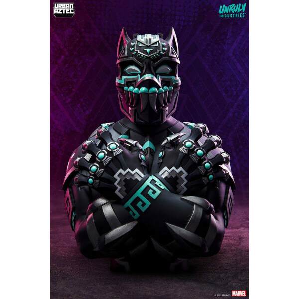 Busto Black Panther by Jesse Hernandez Marvel Designer Collectible vinilo 19cm Unruly Industries - Collector4U.com