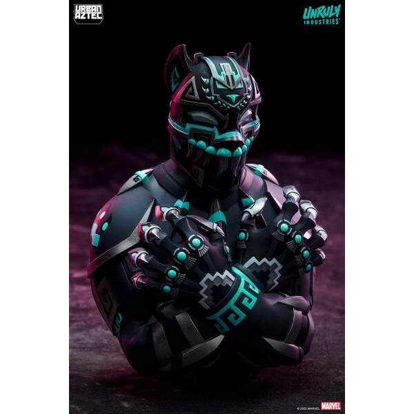 Busto Black Panther by Jesse Hernandez Marvel Designer Collectible vinilo 19cm Unruly Industries - Collector4U.com