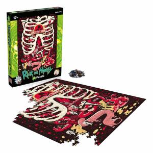 Puzzle Rick y Morty Anatomy Park (1000 piezas)