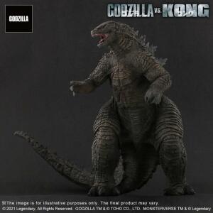 Estatua Godzilla Large Kaiju Series Godzilla vs. Kong  2021 PVC TOHO 26cm X-Plus