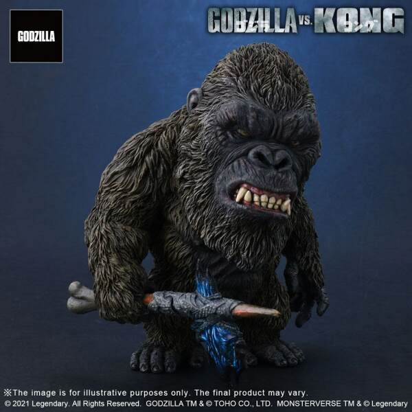 Estatua Kong Kong vs Godzilla (2021) PVC Defo-Real Series (2021) 15 cm X-Plus - Collector4U.com