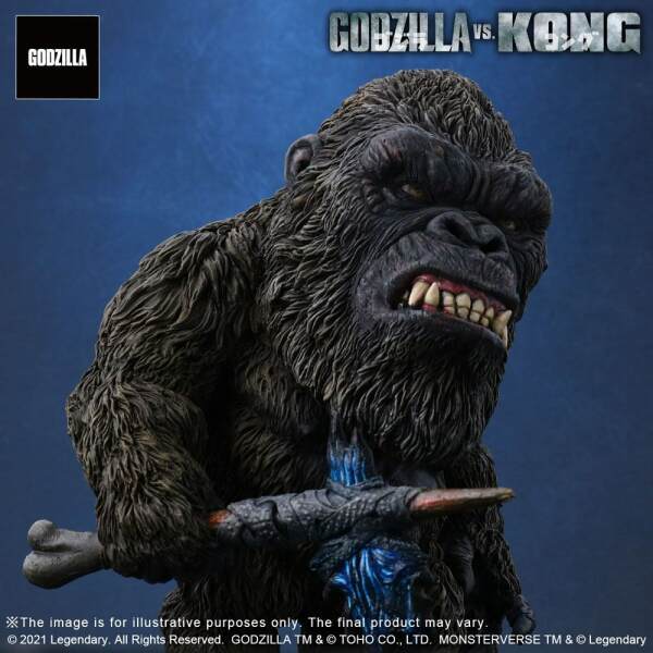 Estatua Kong Kong vs Godzilla (2021) PVC Defo-Real Series (2021) 15 cm X-Plus - Collector4U.com