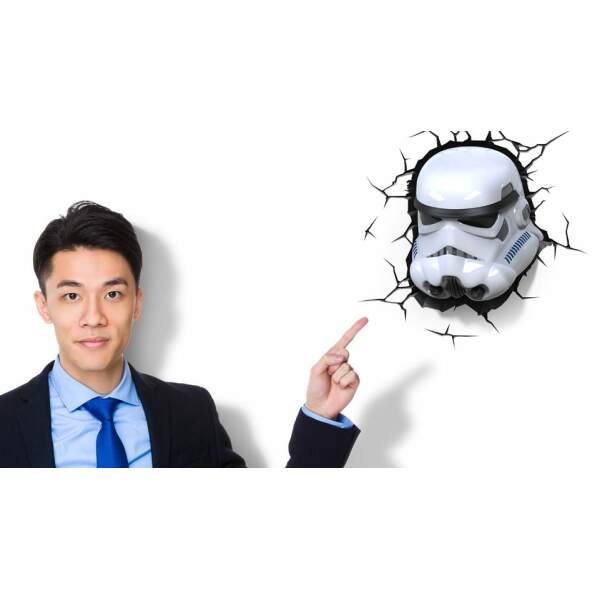 Lámpara 3D Stormtrooper Star Wars 3DLIGHTFX - Collector4U.com