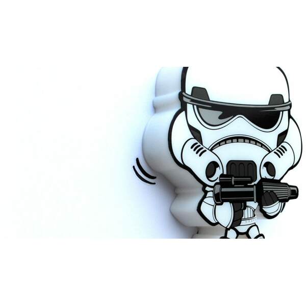 Mini Lámpara Stormtrooper Star Wars Infantil 3DLIGHTFX - Collector4U.com
