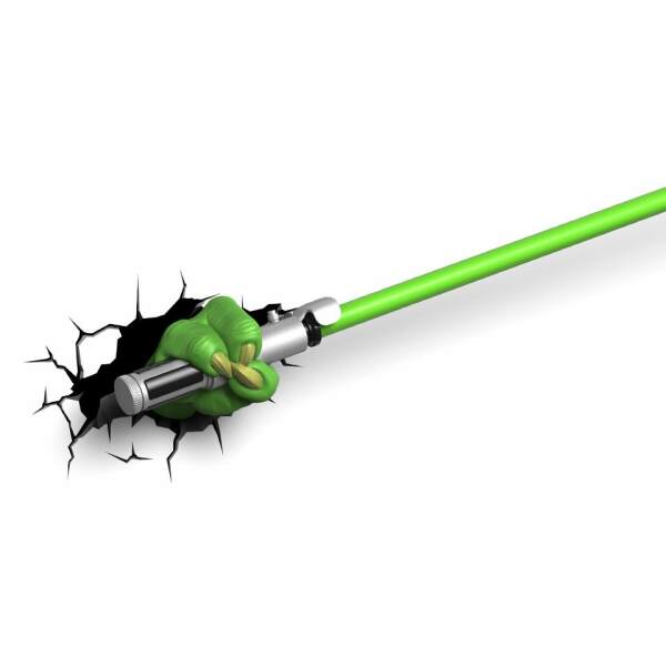 Lámpara Yoda Espada Láser Star Wars 3DLIGHTFX - Collector4U.com