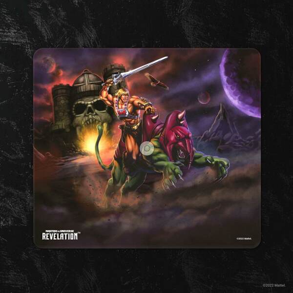 Alfombrilla He-Man and Battle Cat Masters of the Universe: Revelation 25x22cm - Collector4U.com