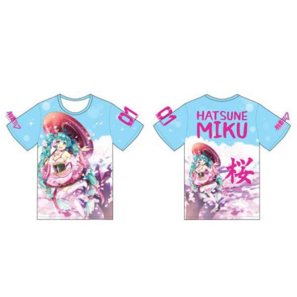 Camiseta Hanami Hatsune Miku talla S - Collector4U.com