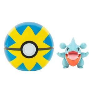 Clip'n'Go Poké Ball Gible & Veloz Ball Pokémon Jazwares - Collector4U.com