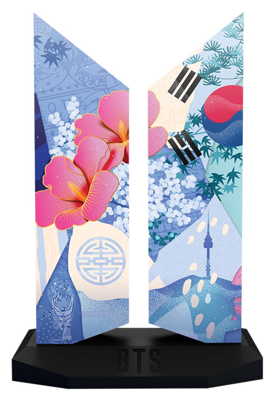 Estatua Premium BTS Logo: Seoul Edition 18cm Sideshow Collectibles