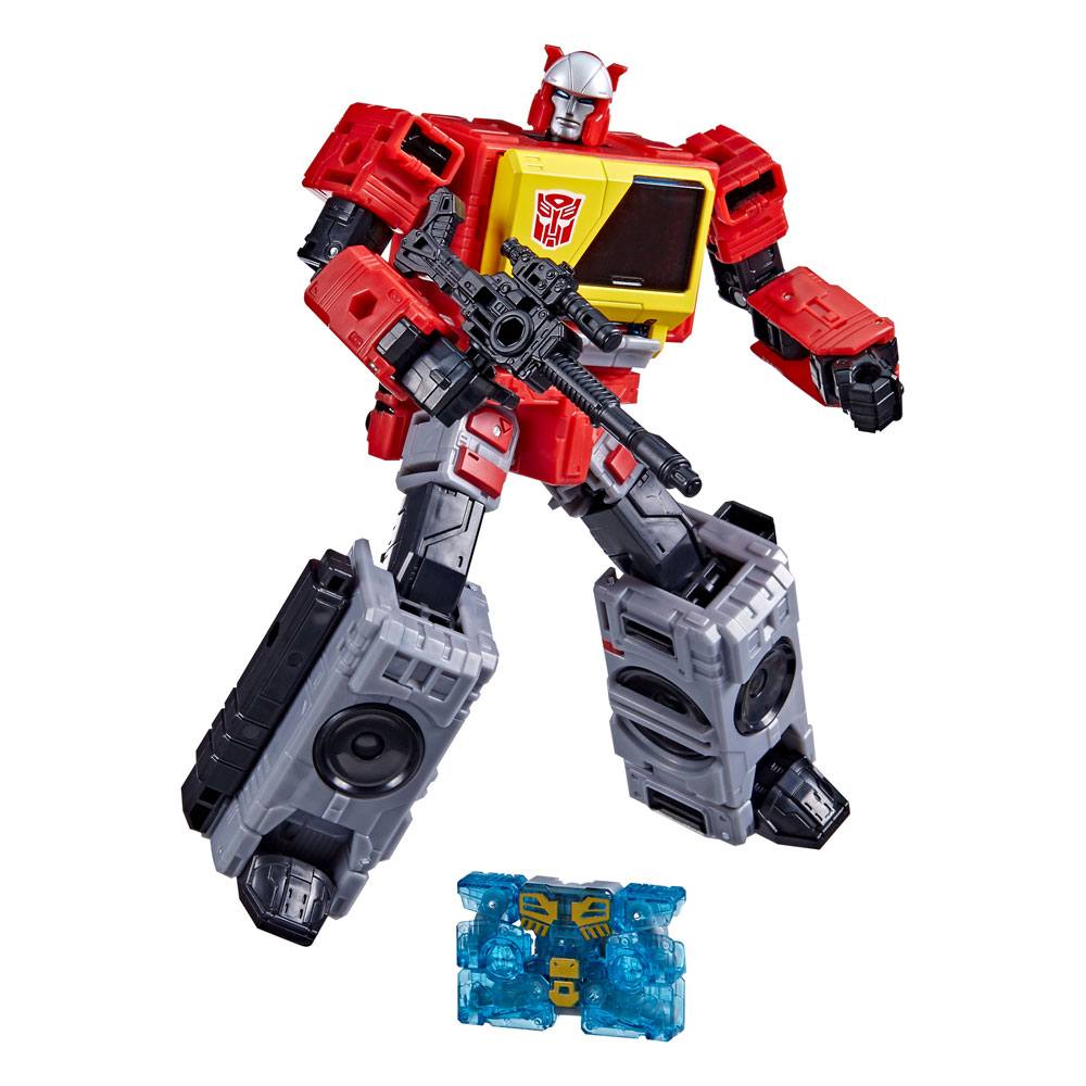 Figura Autobot Blaster & Eject Transformers Generations War for Cybertron: Kingdom Voyager Class 2021 18 cm Hasbro