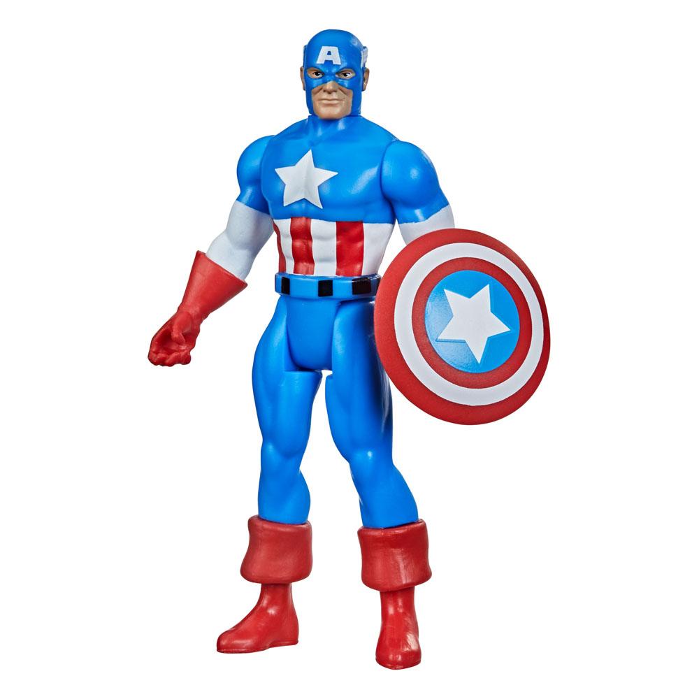 Figura Capitán América Marvel Legends Retro Collection 2022 10 cm Hasbro