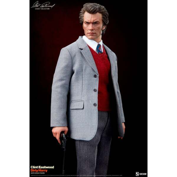 Figura Clint Eastwood Harry el Sucio Legacy Collection Harry Callahan 1/6 30cm Sideshow