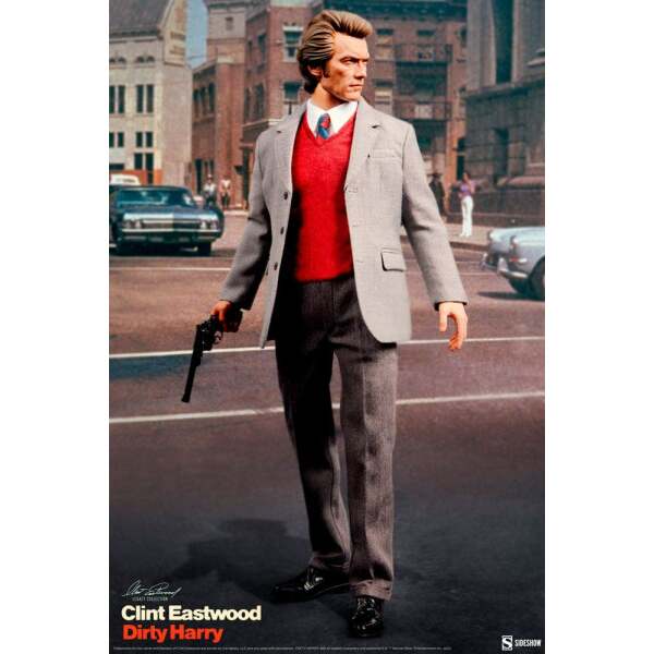 Figura Clint Eastwood Harry el Sucio Legacy Collection Harry Callahan 1/6 30cm Sideshow
