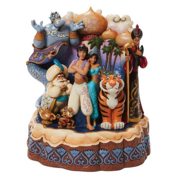Figura decorativa Aladdin personajes Disney 20 cm Enesco - Collector4U.com