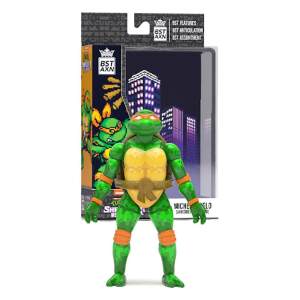 Figura Michelangelo Tortugas Ninja BST AXN NES 8-Bit Exclusive 13 cm The Loyal Subjects - Collector4U.com