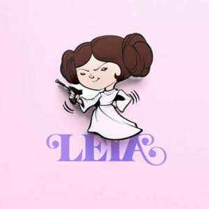 Mini Lámpara Leia Star Wars Infantil 3DLIGHTFX - Collector4u.com