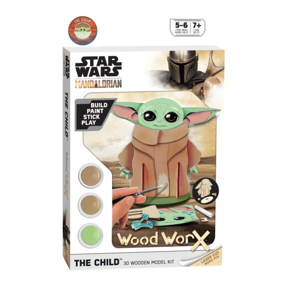 Maqueta X Child madera para pintar Star Wars - Collector4U.com