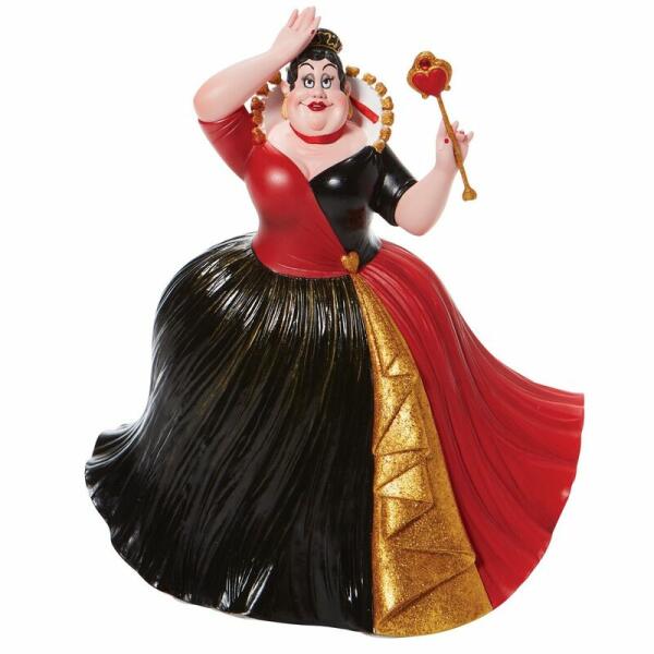 Figura decorativa Reina de Corazones 70 Aniversario Disney 24 cm Enesco - Collector4u.com