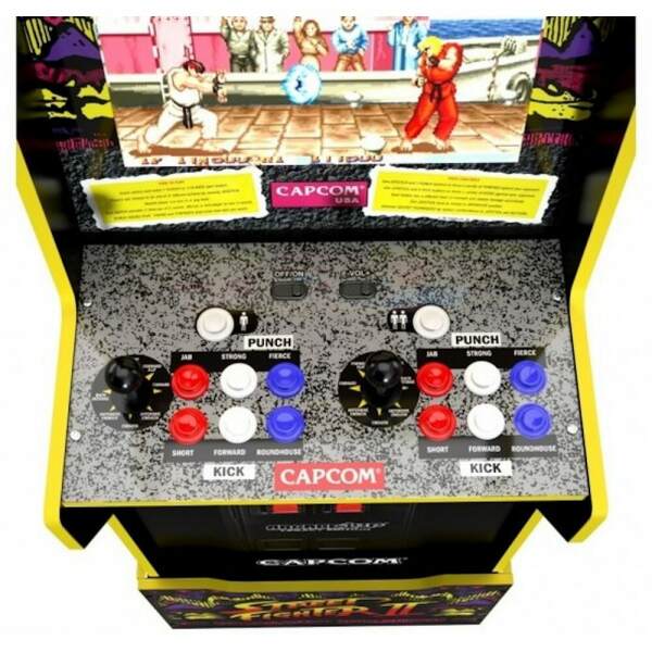 Máquina Recreativa Capcom Legacy Street Fighter Arcade1UP - Collector4U.com