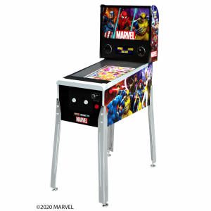 Máquina Recreativa Pinball Marvel Arcade1UP - Collector4u.com