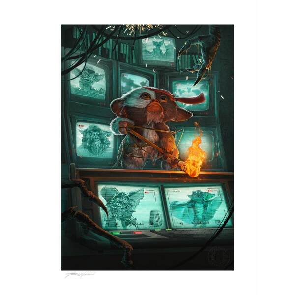 Litografia Gremlins 2: La Nueva Generación 46 x 61 cm - Sin Enmarcar Sideshow - Collector4U.com