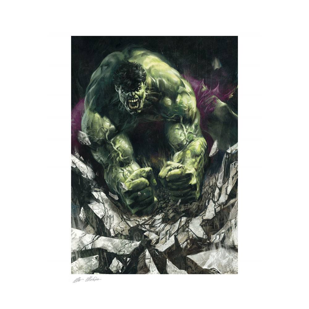 Litografía Hulk #1 Marvel 46x61cm Sideshow Collectibles