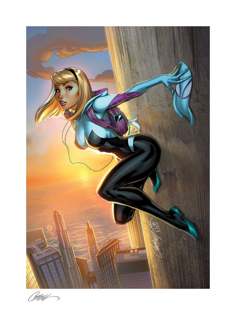 Litografia Spider-Gwen #1 Marvel by J. Scott Campbell 46 x 61 cm – Sin Enmarcar Sideshow