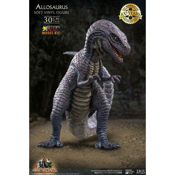 Maqueta Allosaurus Hace un millón de años Model Kit Soft Vinyl 30 cm Star Ace Toys - Collector4U.com