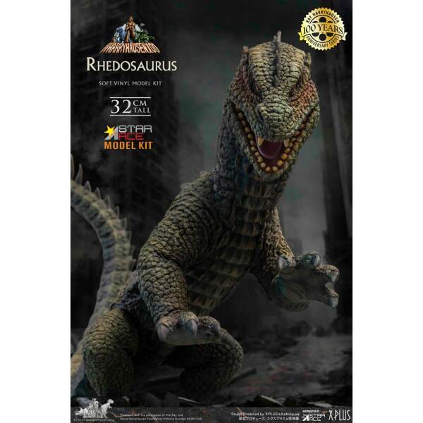 Maqueta Rhedosaurus La Bestia de Tiempos Remotos Model Kit Soft Vinyl Ray Harryhausens 32cm Star Ace - Collector4U.com